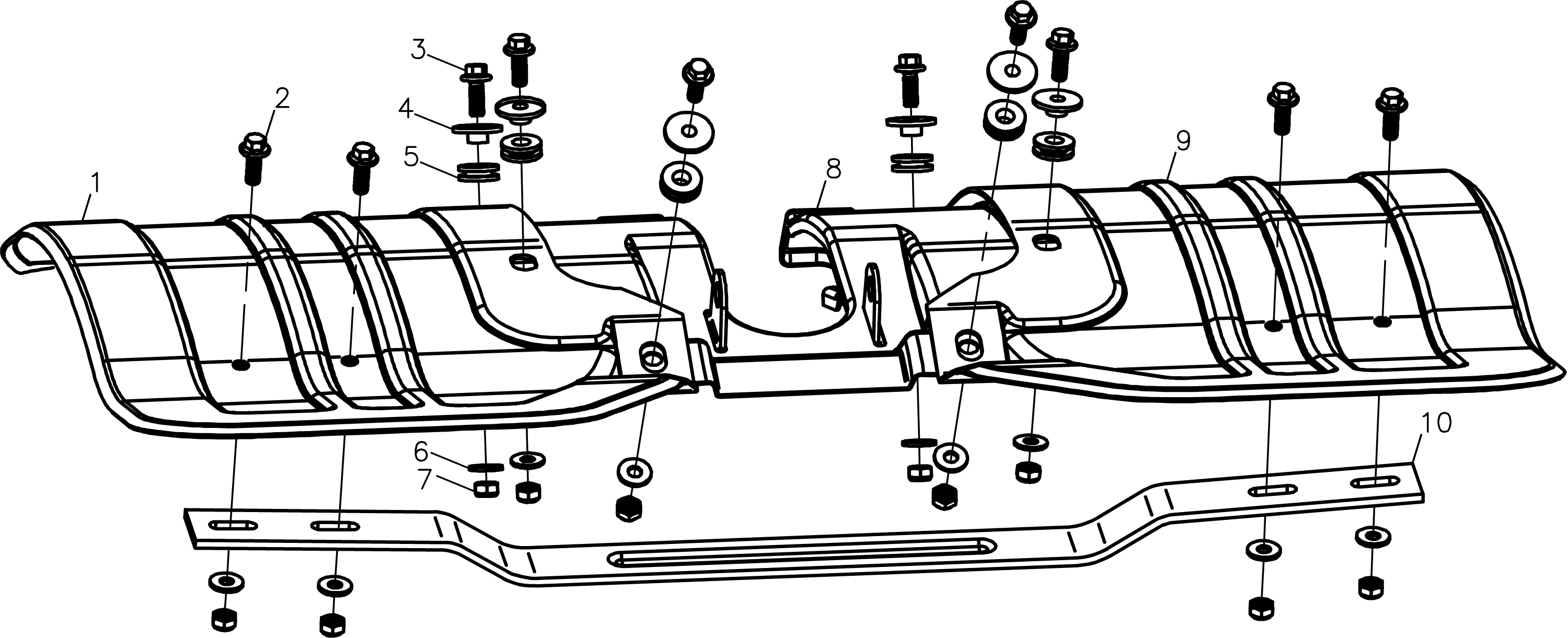 Vue éclatée MH 197 RK (K800 HC)