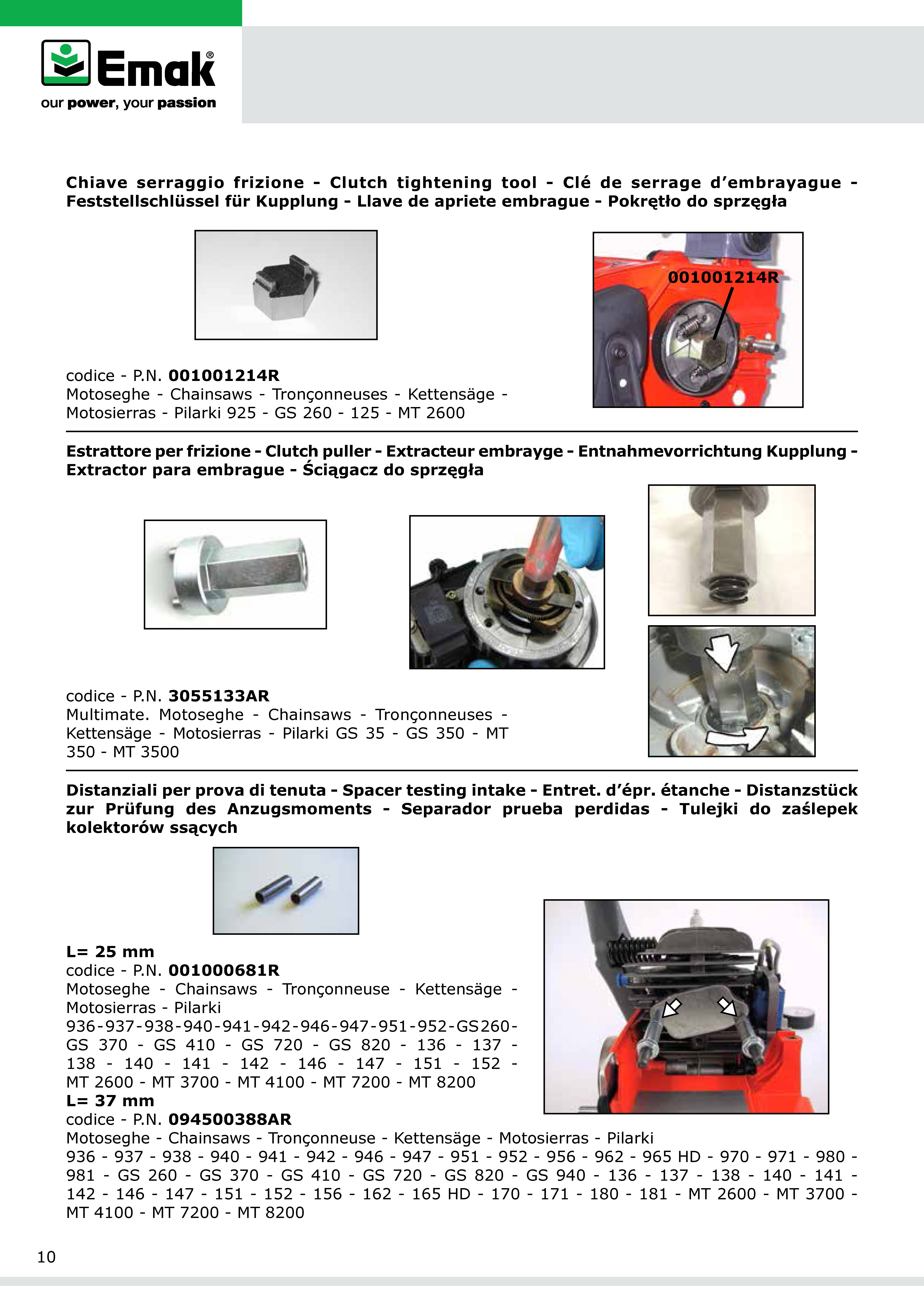 Vue éclatée Valigetta attrezzi completa