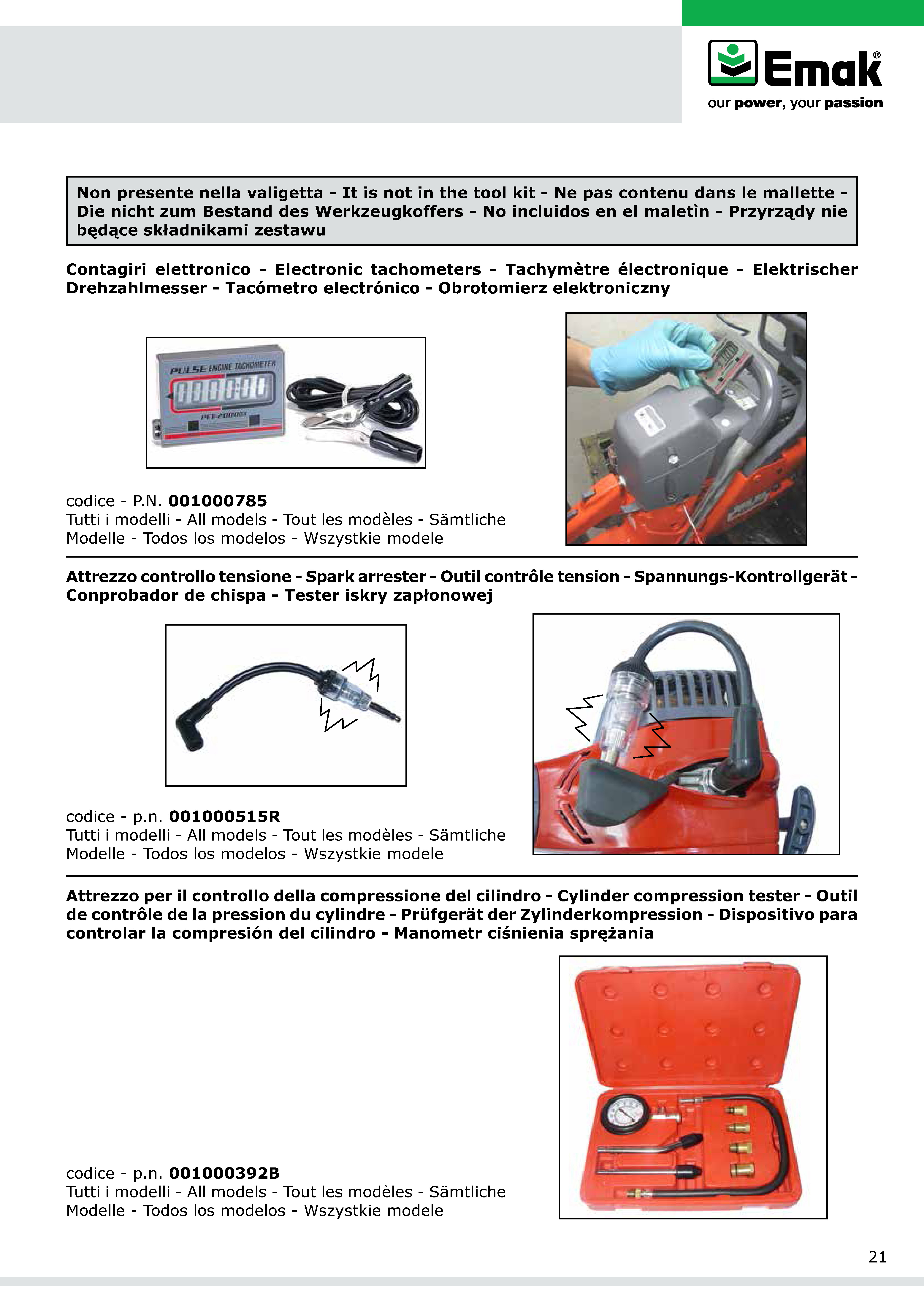 Vue éclatée Valigetta attrezzi completa