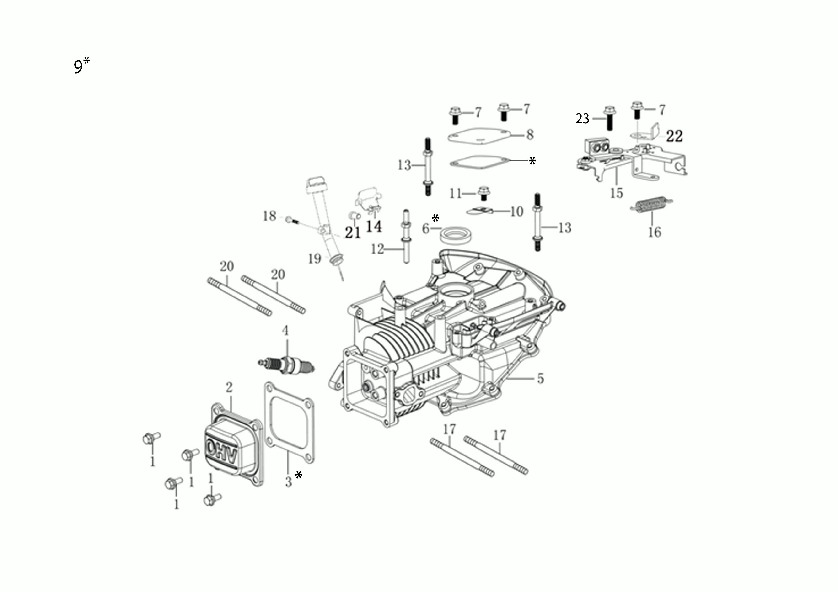 Vue éclatée G 48 TK ALLROAD PLUS 4 (K655) EURO 5 50Y