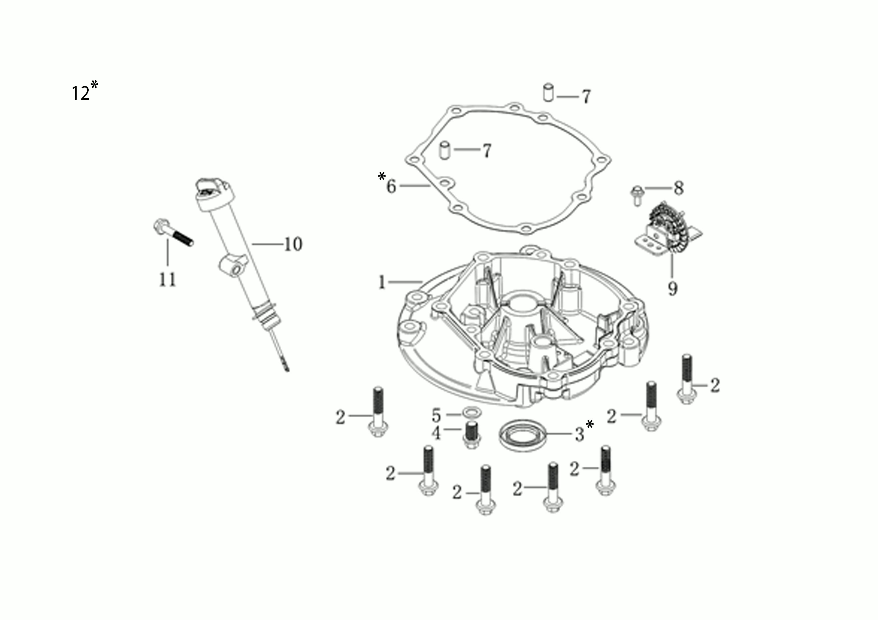 Vue éclatée G 53 PK COMFORT SD (K 805) EURO 5
