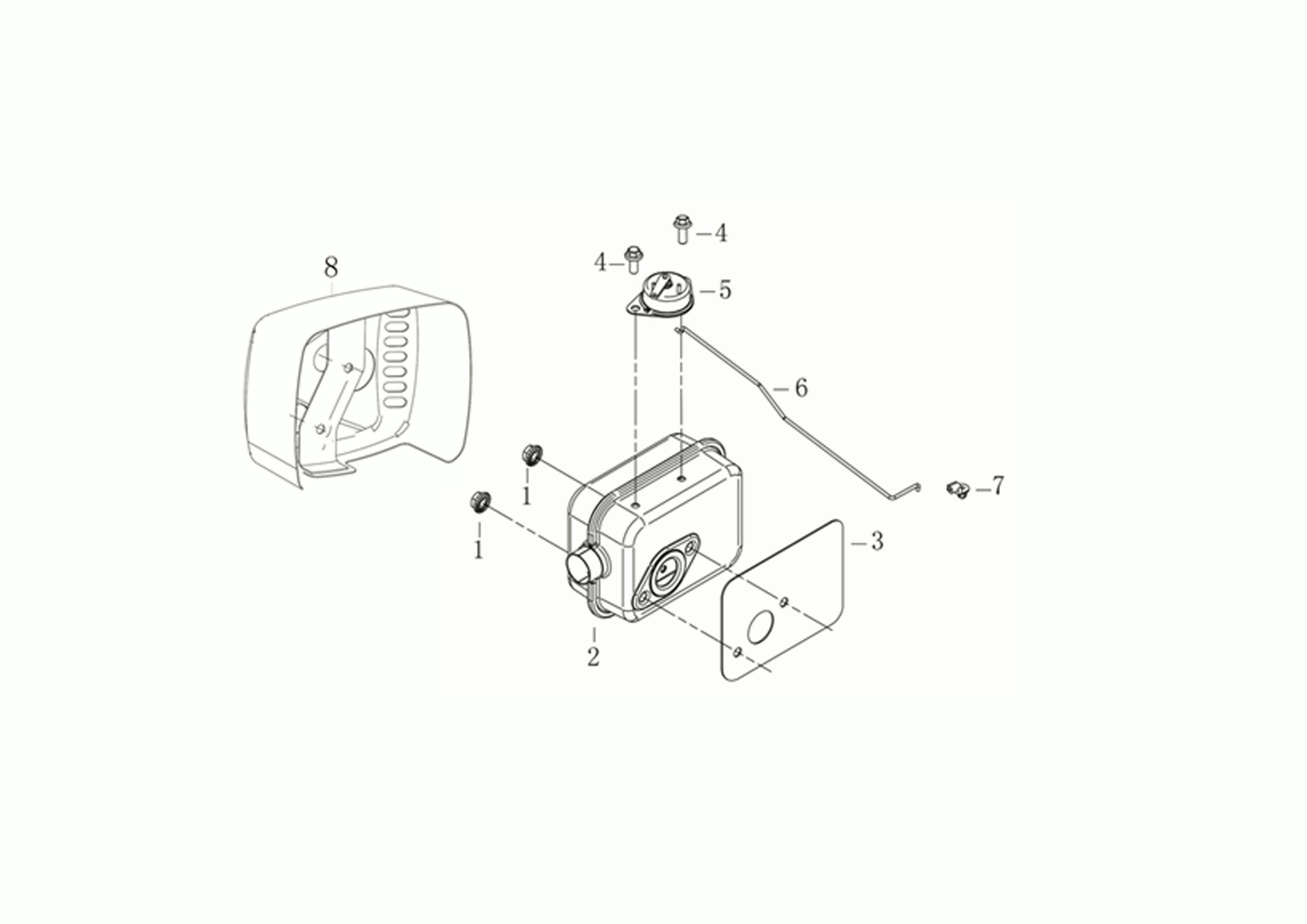 Vue éclatée G 53 PK COMFORT SD (K 805) EURO 5