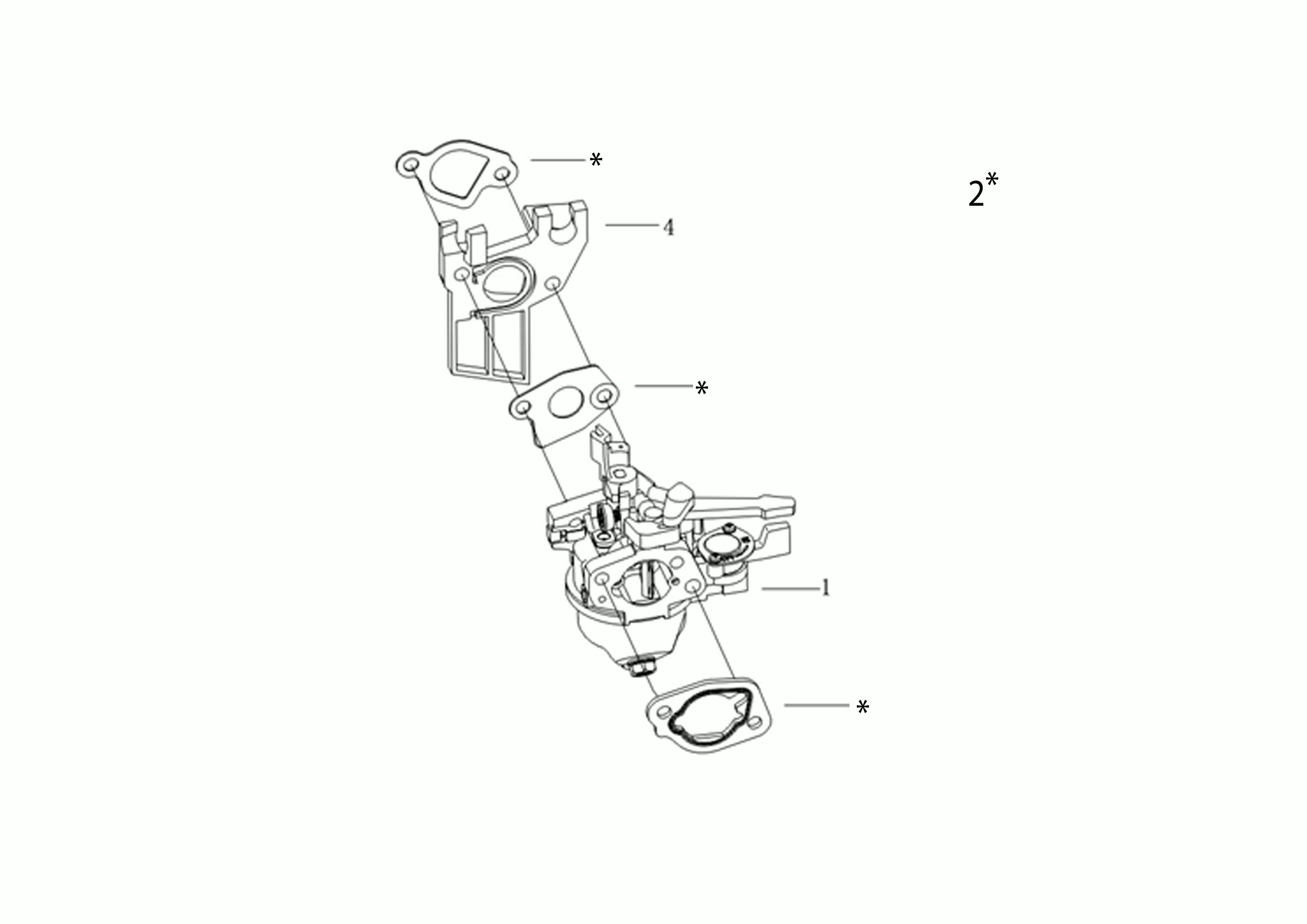 Vue éclatée Moteur K800 H (EURO 5)