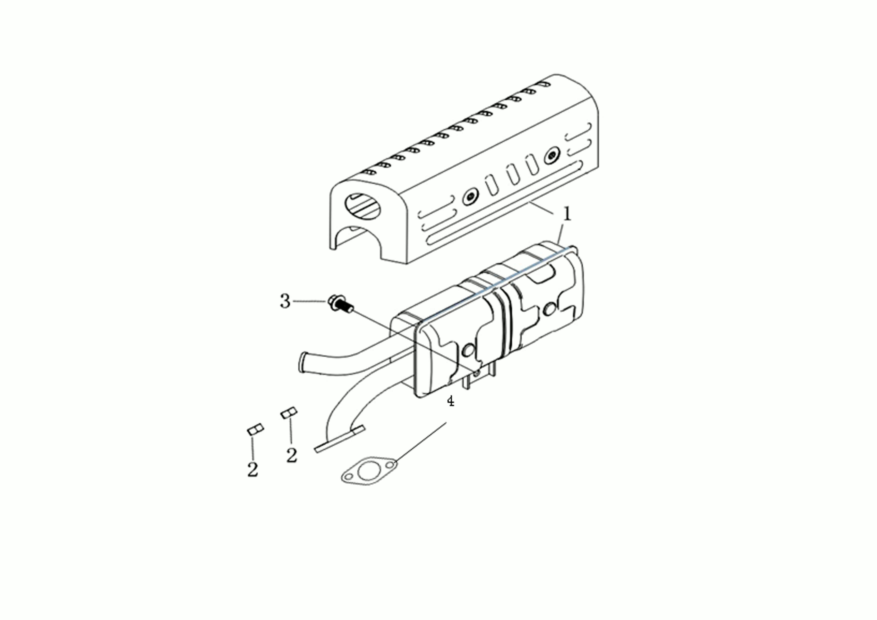 Vue éclatée Moteur K1100 H