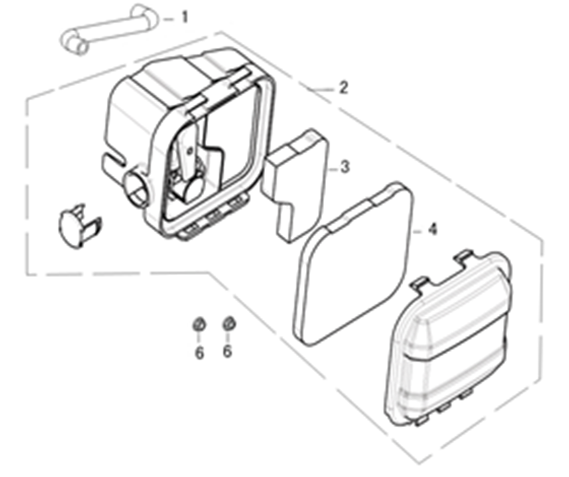 Vue éclatée Moteur K450 (EURO5)