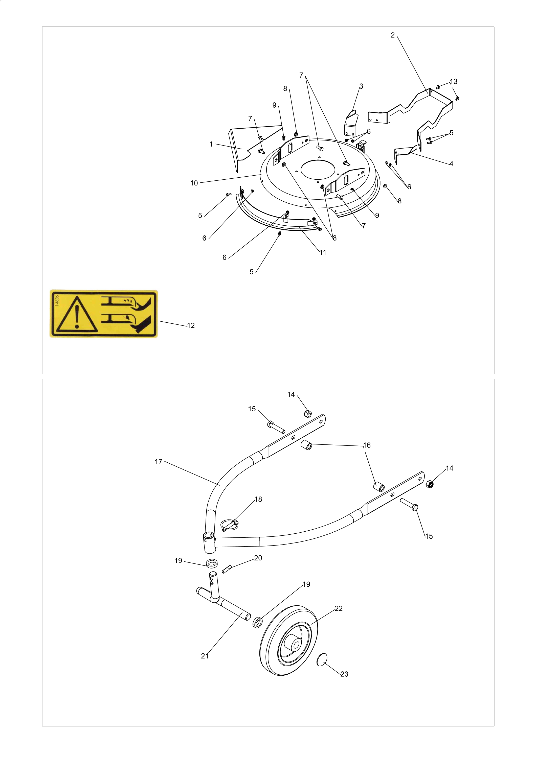 Vue éclatée DEB 5158