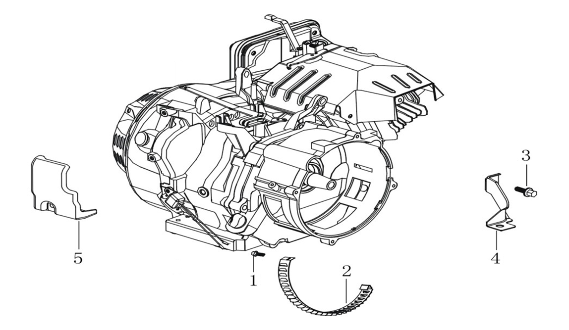 Vue éclatée PGE 65E DCS