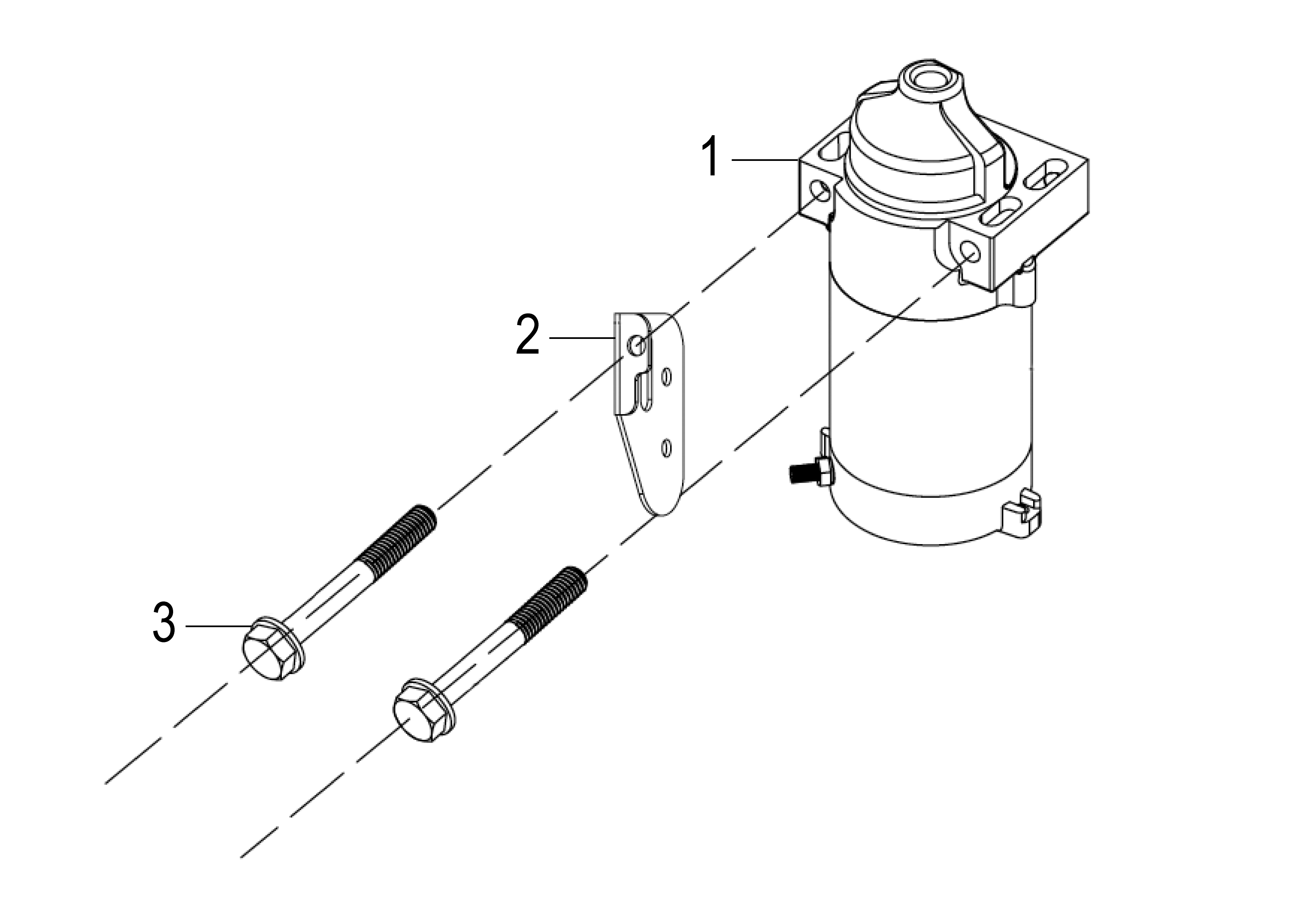 Vue éclatée Moteur K1250 (EURO5)