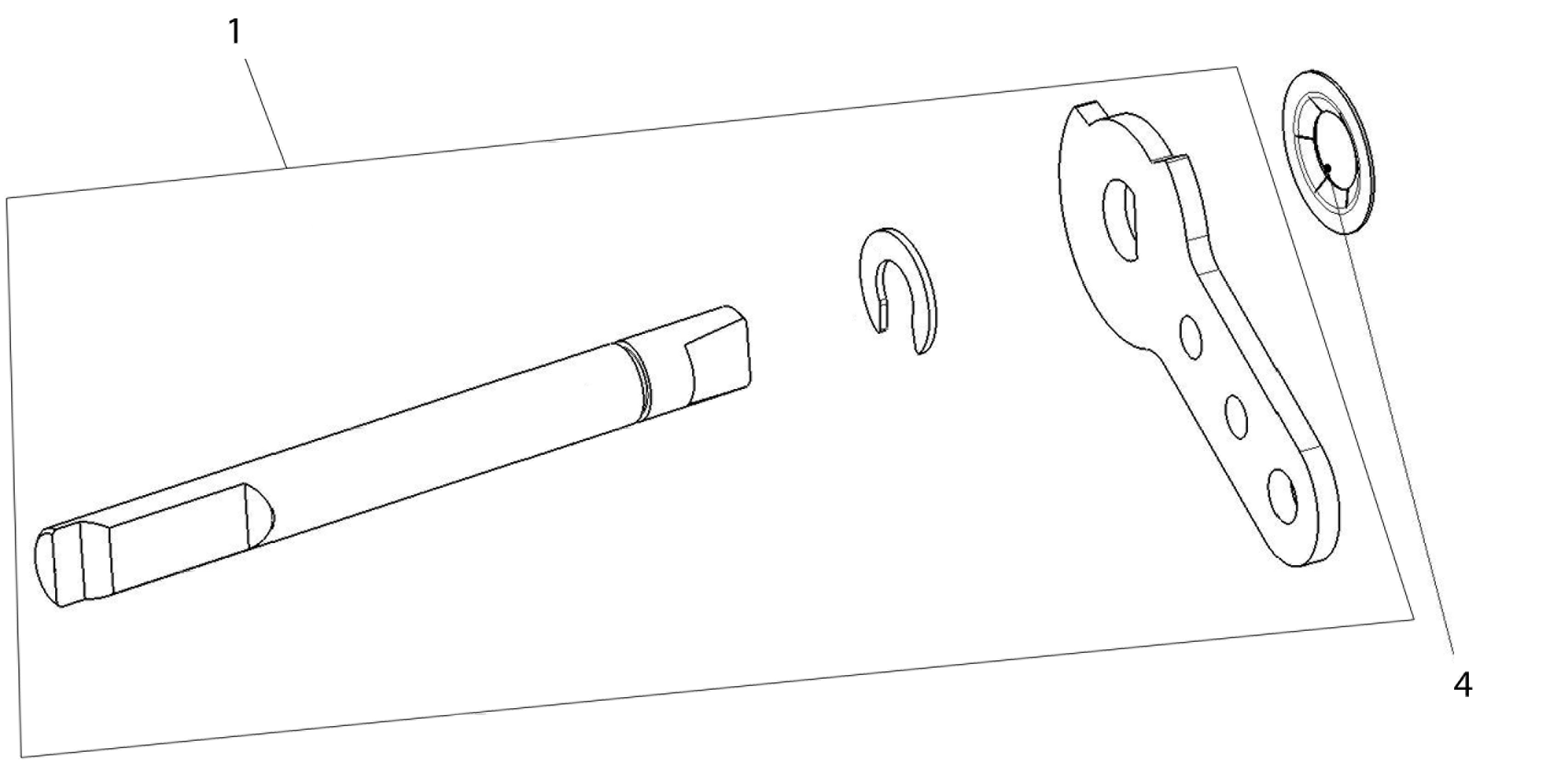 Vue éclatée Transmission EMAK HT2-D