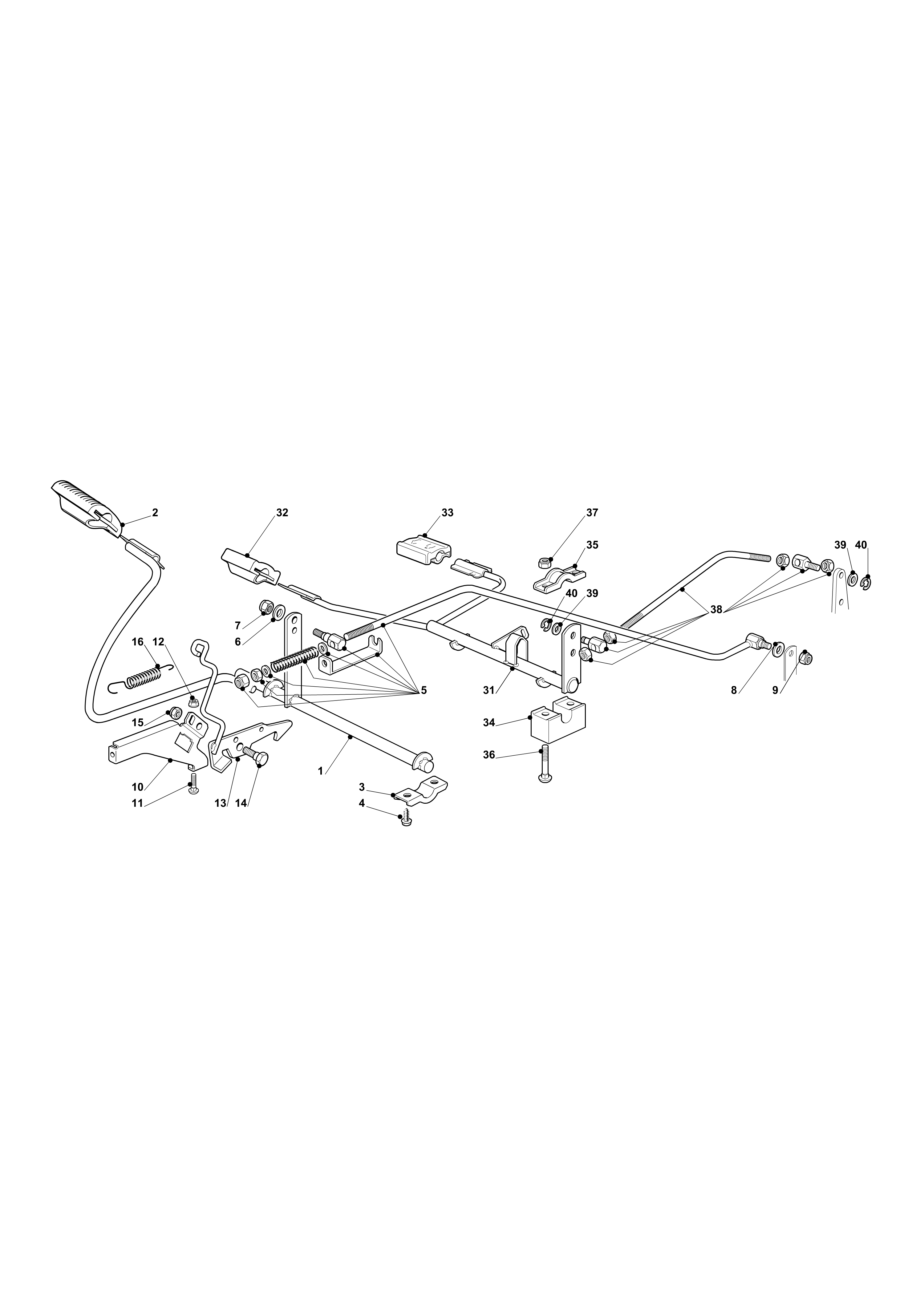 Vue éclatée OM 101C/16K H Cat.2013
