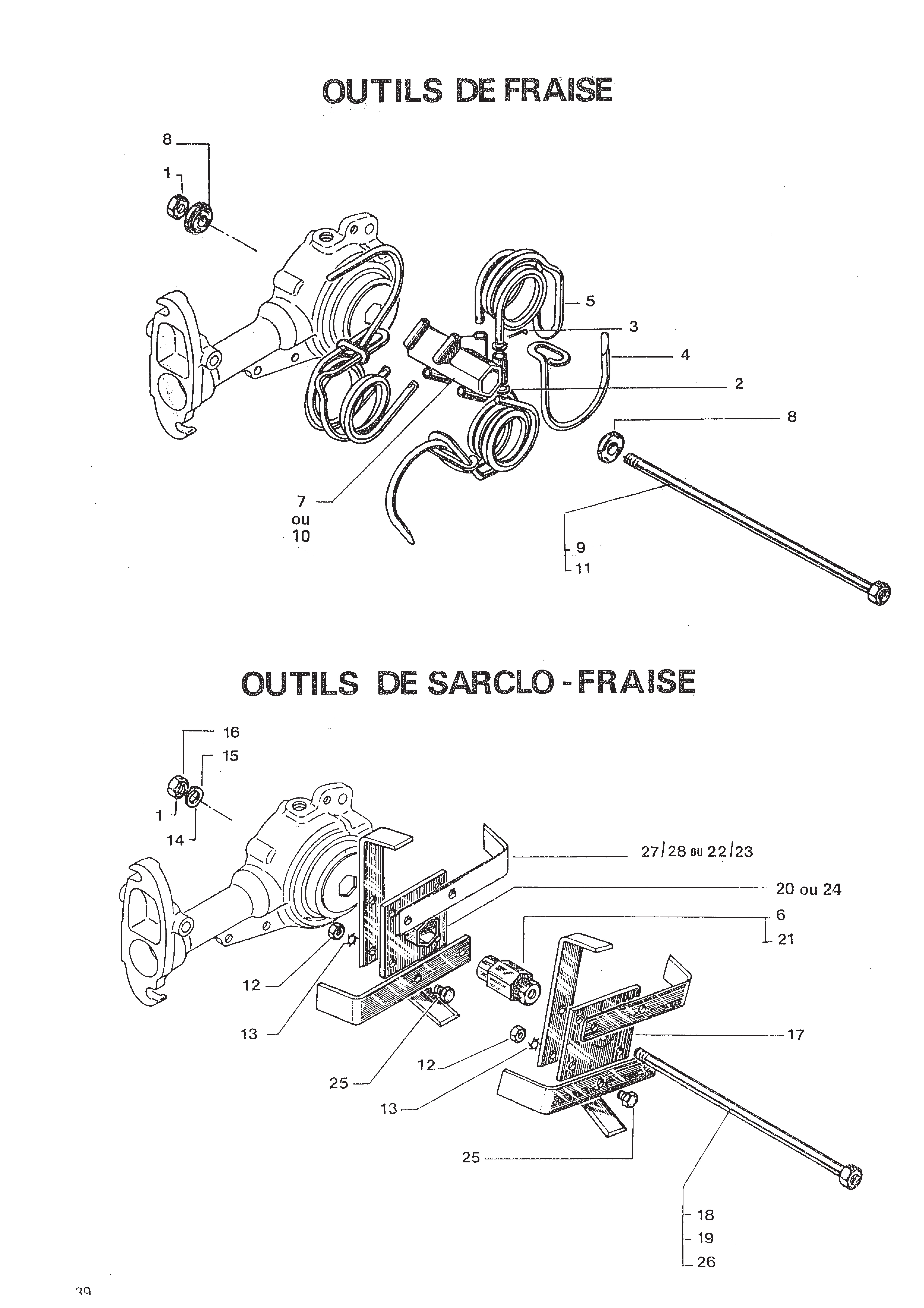 Vue éclatée 8500