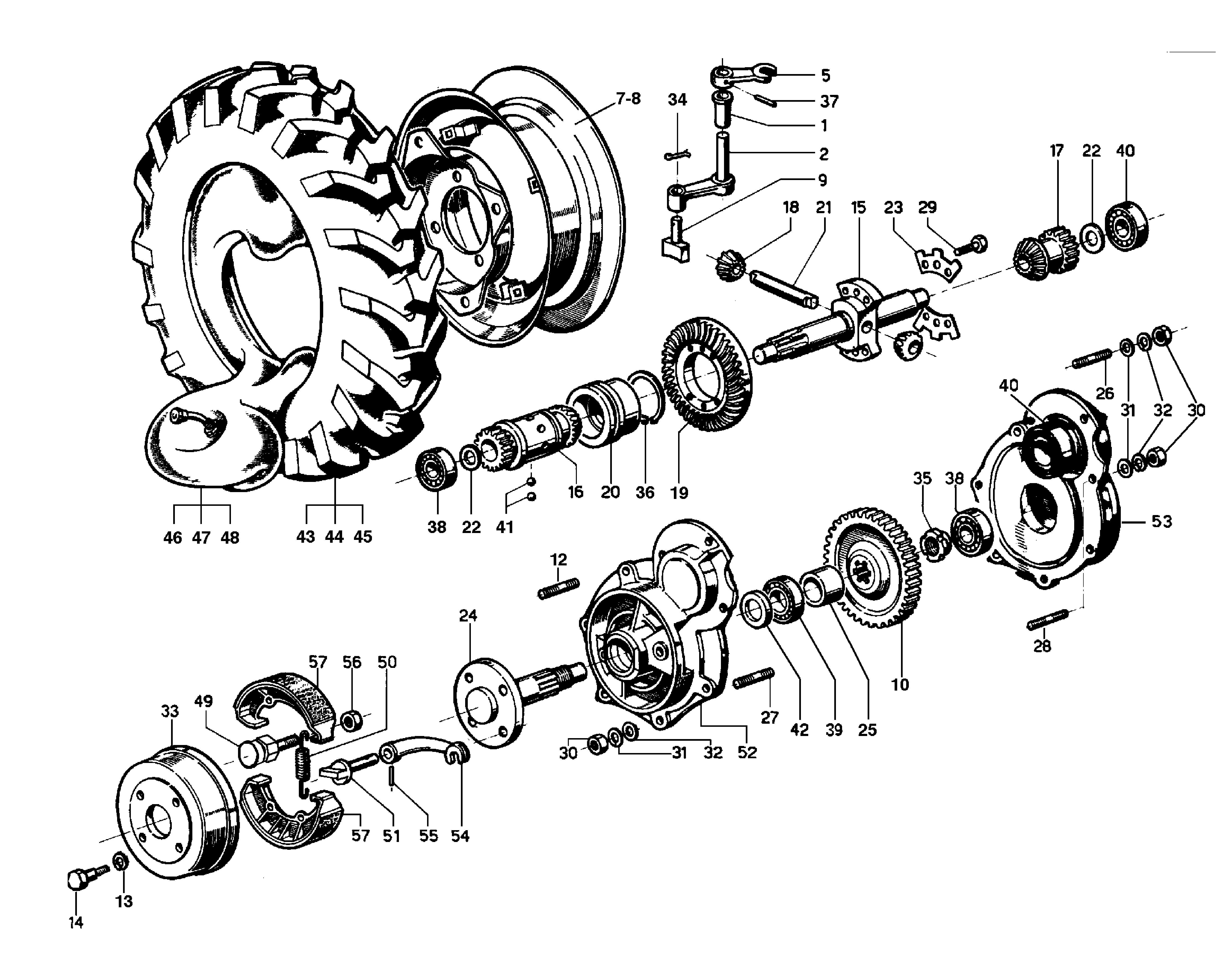 Vue éclatée MAXTER H4S – MAXTER DEL4S