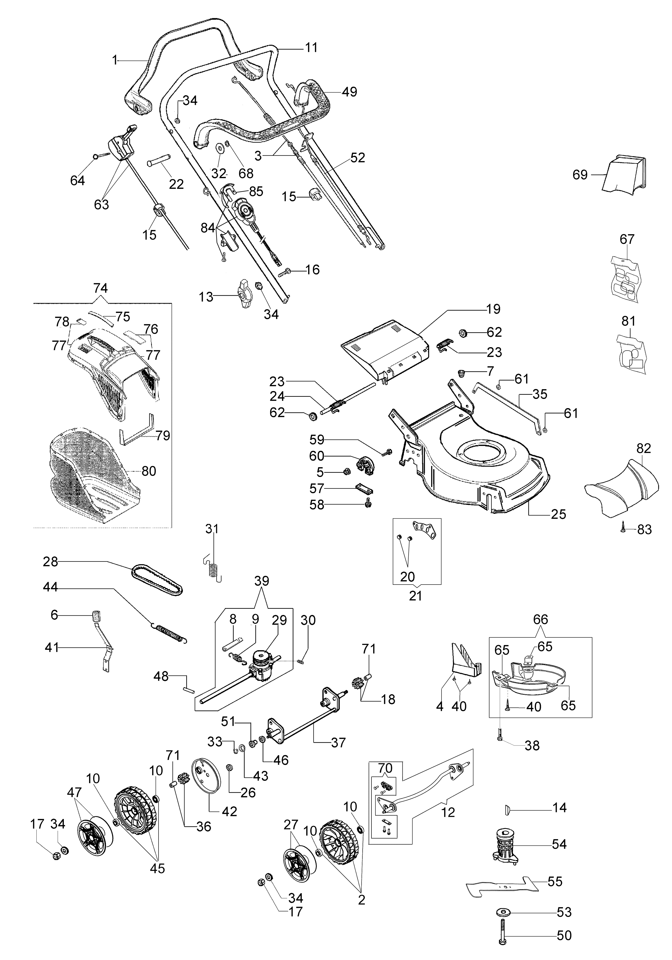 Vue éclatée S 530 TKE CONFORT PLUS (K655LI) EURO 5